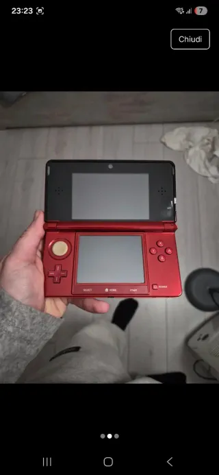 Nintendo 3DS Rossa