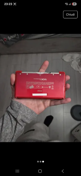 Nintendo 3DS Rossa
