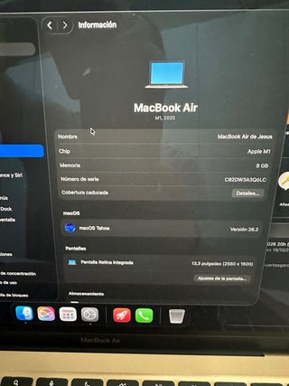MacBook Air 13 Oro M1