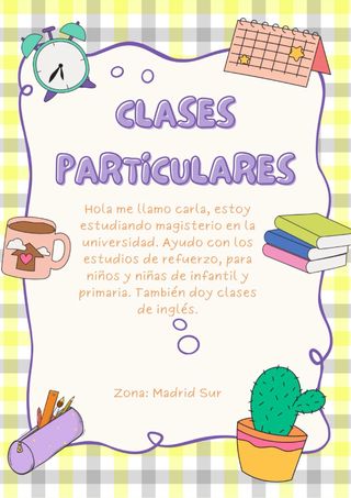 Clases particulares