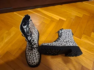 Botines Zara Animal Print Talla 38