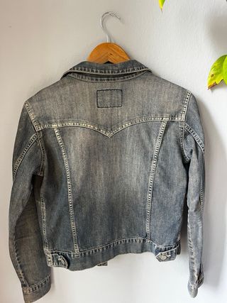 Cazadora Vaquera Denim Azul