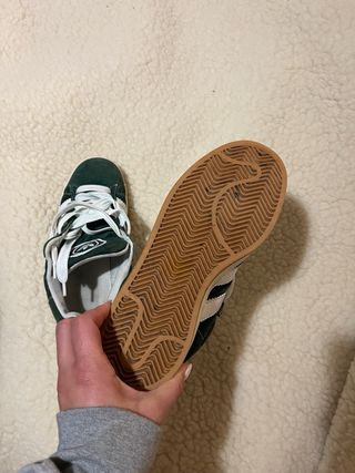 Tênis Adidas Campus Verde e Branco