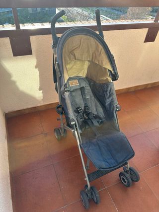 Silla de paseo Maclaren Quest tejano con accesorio