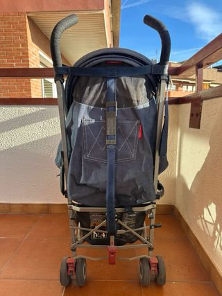 Silla de paseo Maclaren Quest tejano con accesorio