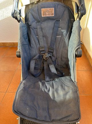 Silla de paseo Maclaren Quest tejano con accesorio