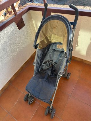 Silla de paseo Maclaren Quest tejano con accesorio