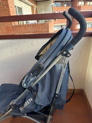 Silla de paseo Maclaren Quest tejano con accesorio