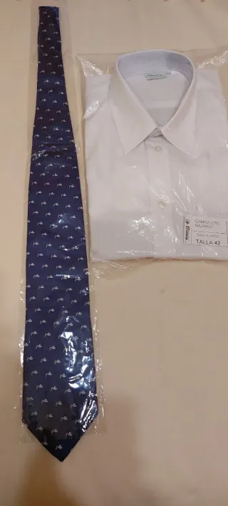 Camisa de vestir blanca