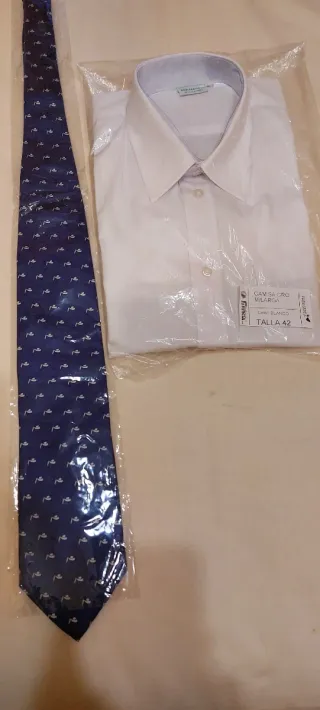 Camisa de vestir blanca