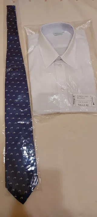 Camisa de vestir blanca