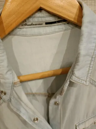 Camisa vaquera Stradivarius mujer