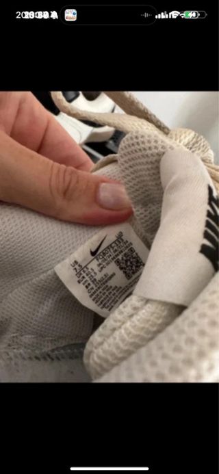 Zapatillas Nike Court Vision Beige T40.5