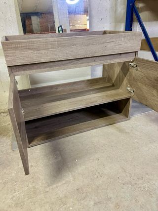 A ESTRENAR. MUEBLE DE BAÑO SUSPENDIDO CON ESPEJO