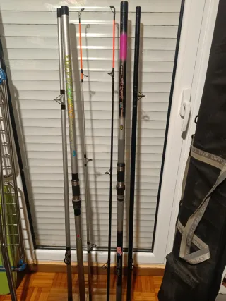 Cañas de pesca mar 2 unidades