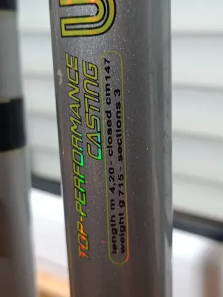 Cañas de pesca mar 2 unidades