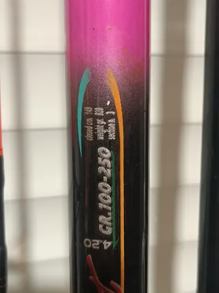 Cañas de pesca mar 2 unidades