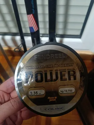 Cañas de pesca mar 2 unidades