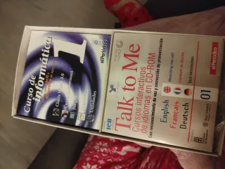 Cursos de inglés, francés y alemán.