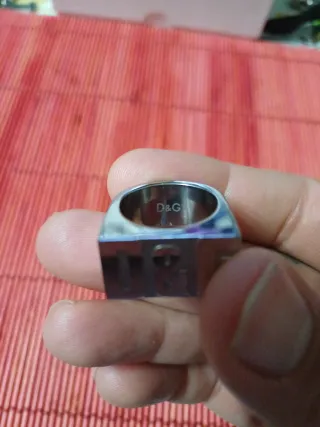 Anillo Dolce & Gabbana Plata