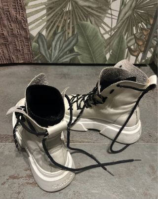 Stivaletti Gioselin n.38 bianchi