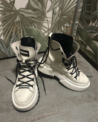 Stivaletti Gioselin n.38 bianchi