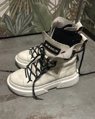 Stivaletti Gioselin n.38 bianchi