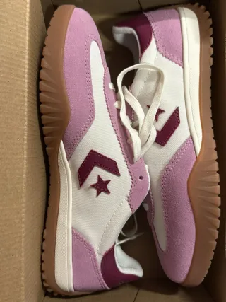 Converse Run Star Rosa y Blanco