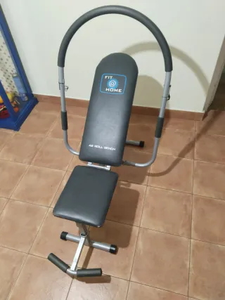 Banco Abdominales Curvo Fit @ Home