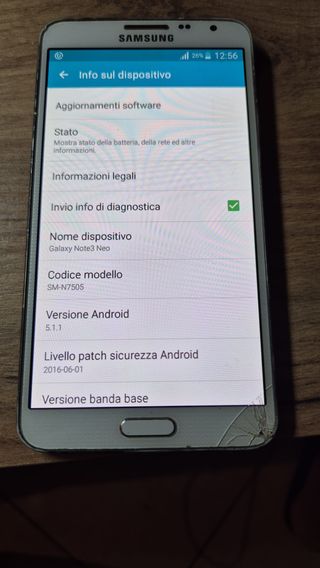 Samsung Galaxy Note 3 Neo 16GB Bianco