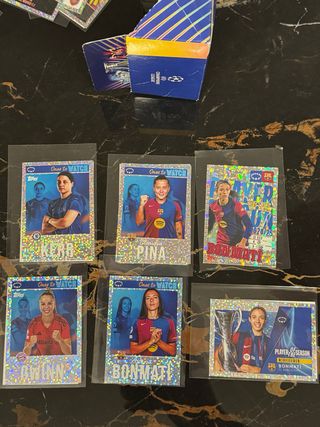 Cromos Fútbol Femenino Champions League