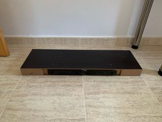 Estante de madera marron