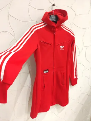Giacca Adidas Vintage Rossa Rara