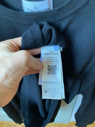 Sudadera Stone Island Negra