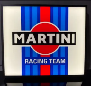 N 52 Cartel luminoso Martini Racing Team