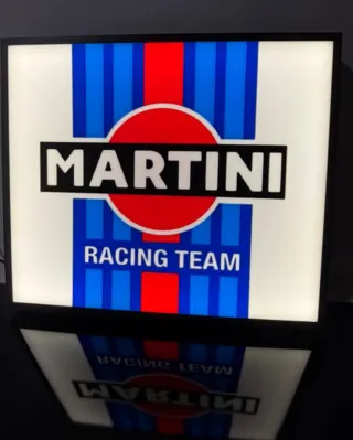 N 52 Cartel luminoso Martini Racing Team