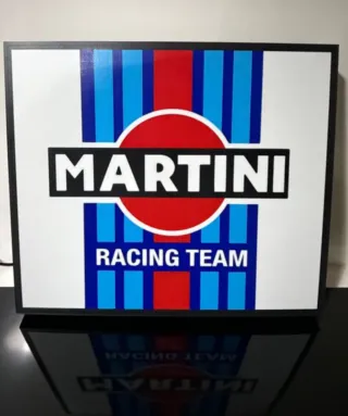 N 52 Cartel luminoso Martini Racing Team
