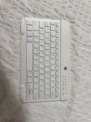 Teclado Inalámbrico para Ipad Bluetooth Blanco