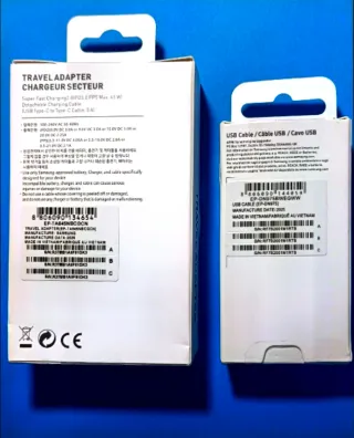 CARGADOR SAMSUNG 45WCARGA RÁPIDA BLANCO 1MCABLE