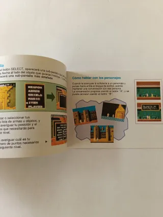 Manual Faxanadu Nintendo NES