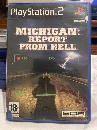 Michigan: Report From Hell PS2. En buen estado