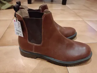 Botines Chelsea Marrones Talla 44