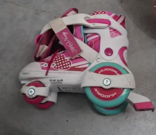 Patines de iniciación ajustable en talla para niña