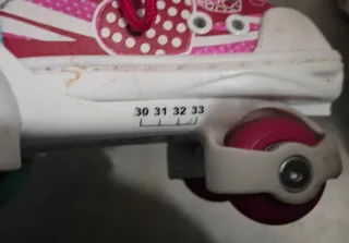 Patines de iniciación ajustable en talla para niña