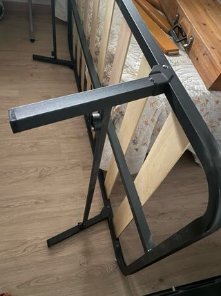 Somier de lamas de madera