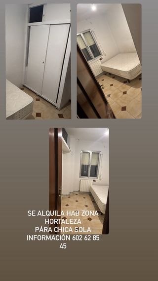 Se alquila habitacion para mujer