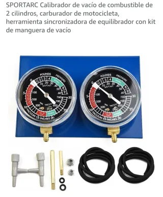 SPORTARC Calibrador Vacío 2 Cilindros