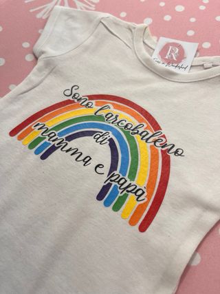 Body bimbo/a arcobaleno