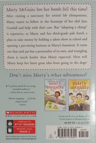 libro marty mcguire (has too many pets)