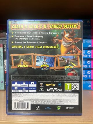 Crash Bandicoot N. Sane Trilogy PS4